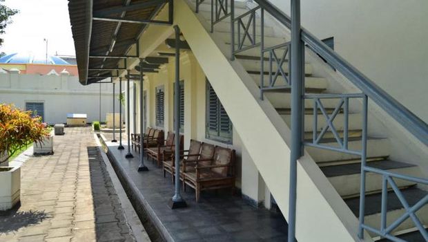 Museum dan benteng di Yogyakarta.
