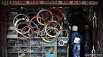 Demam Gowes Bikin Pedagang Sepeda di Bandung Banjir Rezeki