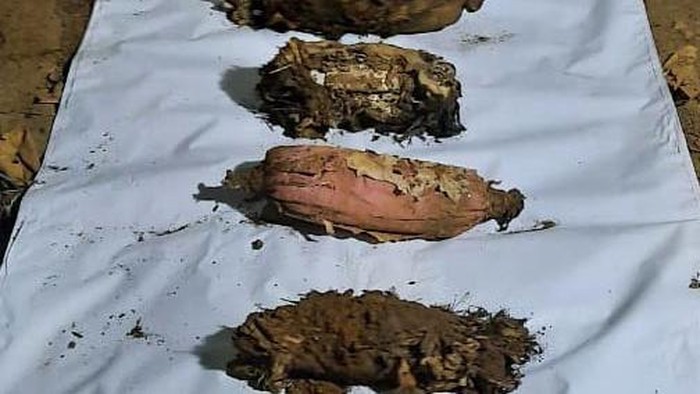 Penemuan kain kafan di Kudus bikin geger masyarakat. Kain kafan itu berisi bangkai ayam, mantra, hingga foto perempuan.