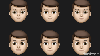 Emoji kini bisa dibuat berdasarkan umur. Foto: Adi Fida Rahman/detikINET