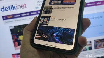 Picture-in-Picture di iOS 14. Foto: Adi Fida Rahman/detikINET