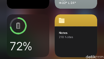Bagian Widget. Foto: Adi Fida Rahman/detikINET