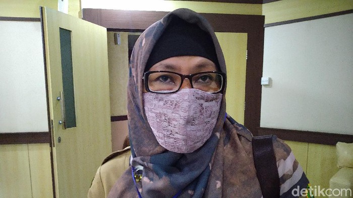 Jubir Gugus Tugas COVID-19 Kabupaten Bogor Syarifah Sofiah (Sachril Agustin Berutu/detikcom)