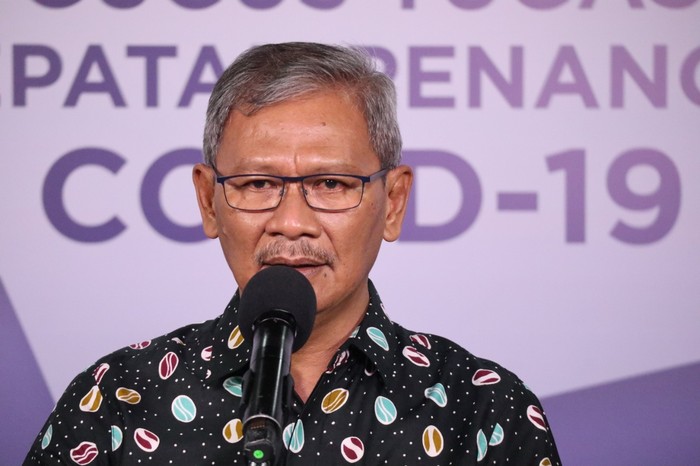 Juru Bicara Penanganan COVID-19 Achmad Yurianto (dok. BNPB)