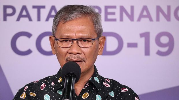 Juru Bicara Penanganan COVID-19 Achmad Yurianto (dok. BNPB)