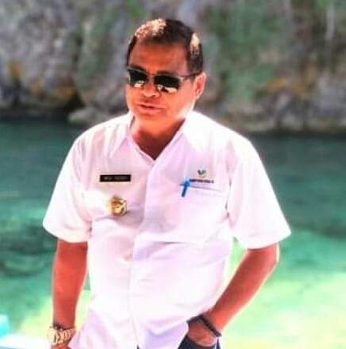 Kepala Dinas Perindustrian dan Perdagangan (Kadis Perindag) Kabupaten Tojo Una-una (Touna), Sulawesi Tengah, Moh Kusno (M Qadri/detikcom)