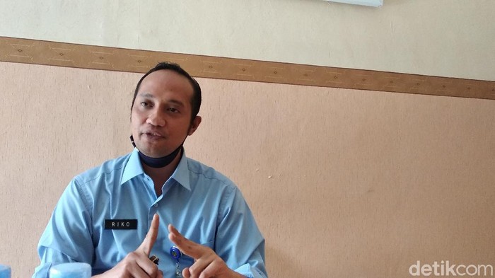 Kepala Rutan Bandung Riko Stiven