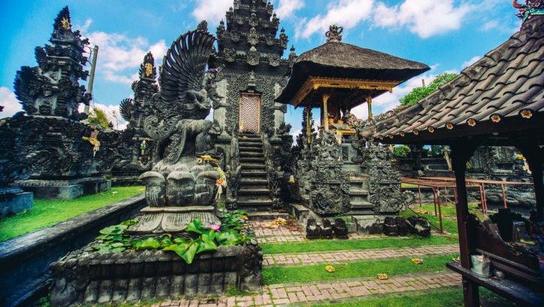 kerajaan Ancient Traditional Hindu Religious Temple in Bali, Indonesia