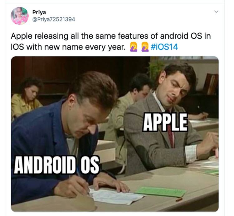 Meme iOS 14