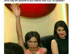 Meme Pengguna Android Tertawakan iOS 14