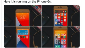 Sebagian sudah menjajak versi developer beta iOS 14. Foto: istimewa