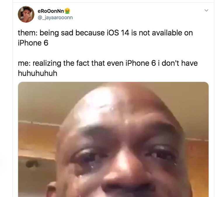 Meme iOS 14