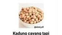 Suka ngemil kacang telur? Nah ini dia singkatan kacang telur yakni kadung cayang tapi di tarik ulur. Duh kasihan nih, ambyar perasaannya. Foto: istimewa