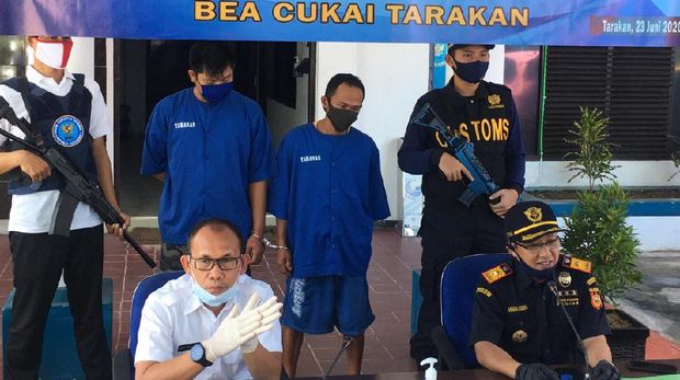 Penyelundupan sabu dari Malaysia digagalkan di perairan Tarakan (dok. Istimewa)