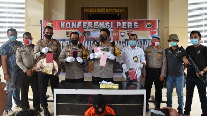 Polres Musi Banyuasin tangkap pengedar sabu