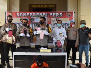 Tangkap Pelaku Penggelapan, Polres Musi Banyuasin Malah Temukan 1 Kg Sabu