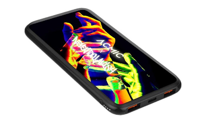 Dengan mengusung desain kece, powerbank premium ini menyangsar pangsa pasar para hypebeast. Powerbank yang dimaksud adalah Acmic x Nevertoolavish.
