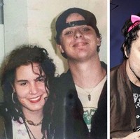 Billie Joe Armstrong bertemu istrinya Adrienne Nesser di salah satu konser. Adrienne yang merupakan salah satu fans berat Green Day dinikahi sang vokalis pada 1994 dan dikaruniai 2 putra. Foto: Instagram