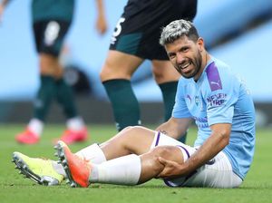Cedera Lutut, Aguero Absen sampai Akhir Musim?
