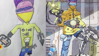 Dia adalah Thomas Romain seorang seniman anime terkenal asal Prancis namun tinggal di Tokyo, Jepang. Foto: Instagram/thomasintokyo