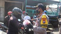 Pengendara di Sidoarjo yang Tak Bermasker Akan Didenda Rp 150 Ribu