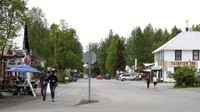 Namun saat ini kota di sana disebut seperti kota hantu karena sepi pengunjung akibat pandemi COVID-19. Masyarakat di Alaska pun harus merasakan tekanan finansial. AP Photo/Mark Thiessen  