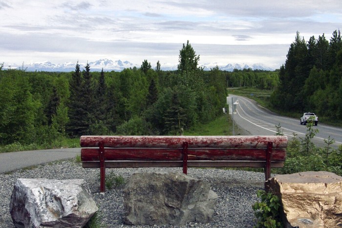Virus Outbreak-Alaska Tourism FILE - In this April 24, 2016, file photo, an airplane prepares to take off from an area where a base camp was being set up for climbers to begin their ascent of Denali near Talkeetna, Alaska. Talkeetna businesses are suffering in the financial pinch caused by the coronavirus, which led to the national park canceling this year's climbing season and the cancelation of summer seasons by most major cruise companies, meaning nearly half of Alaska's 2.2 million visitors had their trips canceled this year. (AP Photo/Mark Thiessen, File)