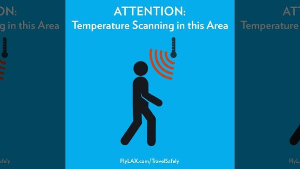 Bandara Internasional LA pasang kamera thermal