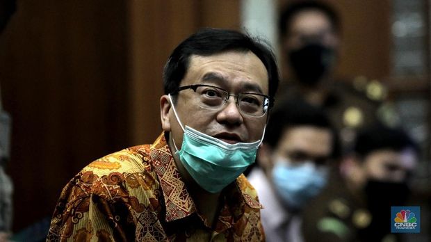 Benny Tjokro. CNBC Indonesia/Muhammad Sabki