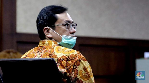 Benny Tjokro. CNBC Indonesia/Muhammad Sabki