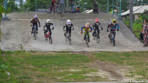 BMX minicross di pangandaran