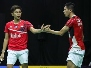 Taklukkan Rian/Marthin, Fajar/Yerimia Unggul Permainan Net