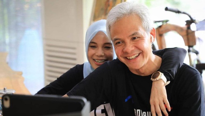 Ganjar dan istri