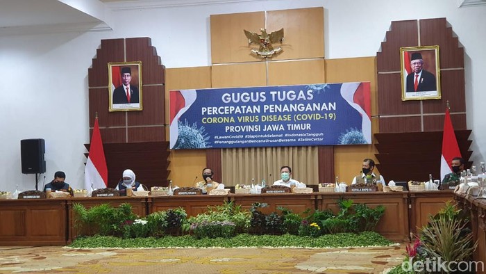 Gubernur Jawa Timur dan machfud md