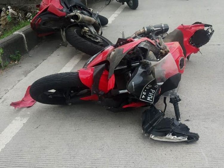 Motornya Hancur, Begini Nahasnya Kecelakaan Influencer Rusia yang Tewas di Bali