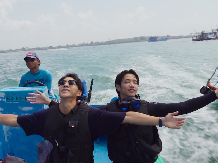 Lee Seung Gi dan Jasper Liu di Twogether Lee Seung Gi dan Jasper Liu di Twogether