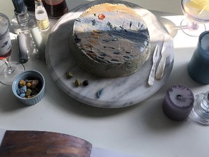 Keren! 5 Seniman Lukis Ini Memakai Makanan Sebagai Kanvas