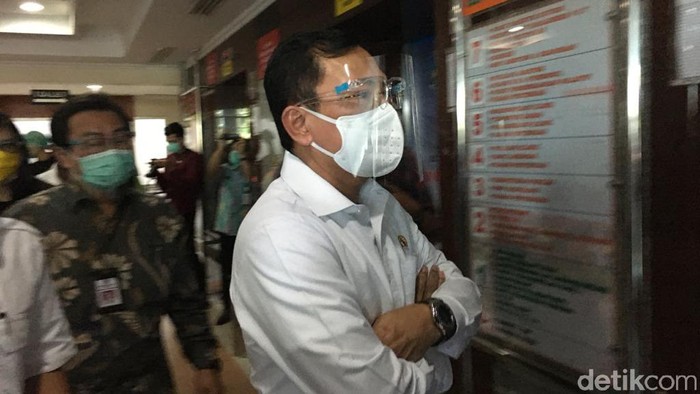 Menkes Terawan di Surabaya