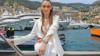 Salah satu langganan dari kehidupan glamor Monako. Ya, siapa lagi kalau buka si cantik Gigi Hadid (Getty Images)