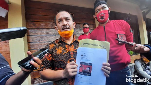 PDIP Kota Yogyakarta polisikan 7 akun pengunggah #TangkapMega dan #BubarkanPDIP, Rabu (24/6/2020).