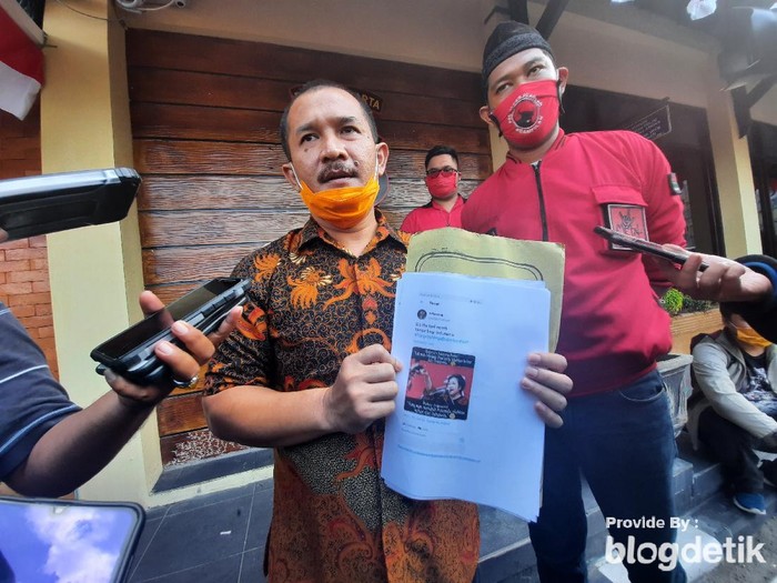 PDIP Kota Yogyakarta polisikan 7 akun pengunggah #TangkapMega dan #BubarkanPDIP, Rabu (24/6/2020).