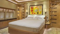 Kamar di dalam pesawat yang dilengkapi dengan kasur master bedroom (istimewa/Alberto Pinto)