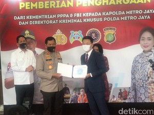 Ungkap Kasus Russ Medlin, Polda Metro Raih Penghargaan dari FBI-Menteri PPA