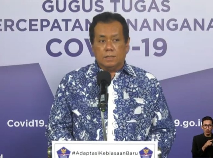 Rektor Universitas Indonesia (UI) Ari Kuncoro (YouTube BNPB)