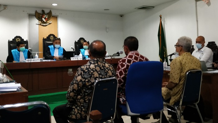 Sidang gugatan pembatalan pemecatan eks komisioner KPU Evi Novida di PTUN Jakarta