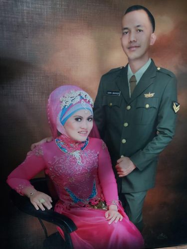Suasa di rumah duka Serma Rama Wahyudi (Chaidir-detikcom)