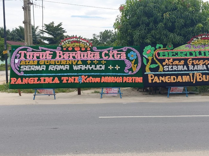 Suasa di rumah duka Serma Rama Wahyudi (Chaidir-detikcom)