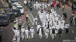 Potret Aksi Demo PA 212 di Depan DPR