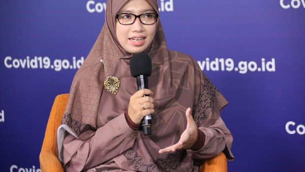 Tim pakar Gugus Tugas Percepatan Penanganan COVID-19 dr Dewi Nur Aisyah.