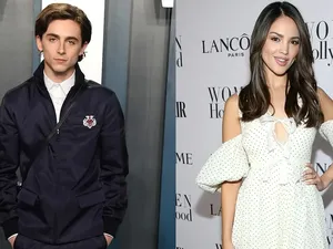 Timothee Chalamet-Eiza Gonzales Makin Lengket, Kompak Pakai Masker Sama